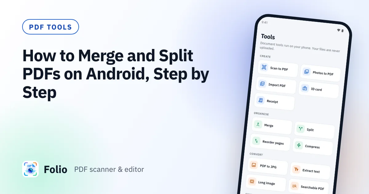 Cover image: How to Merge and Split PDFs on Android, Step by Step